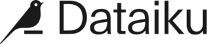 Black Dataiku Lockup Logo
